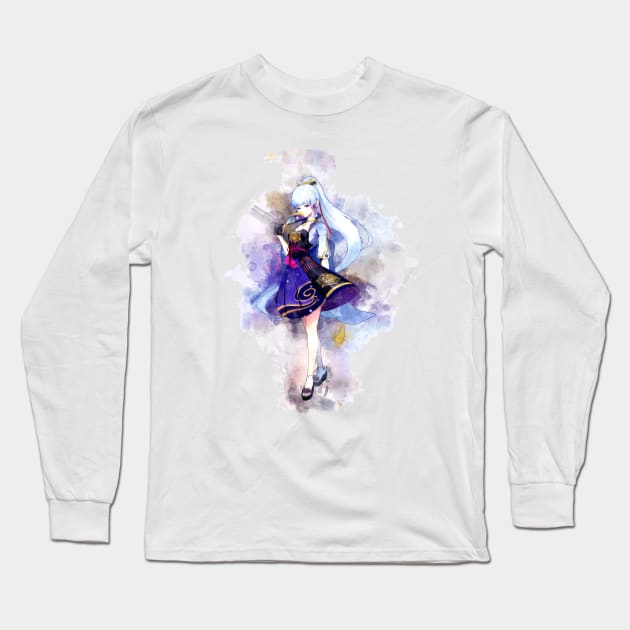 Ayaka - Genshin Impact Long Sleeve T-Shirt by Stylizing4You